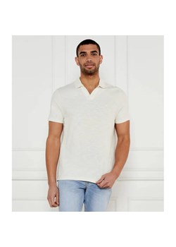 Calvin Klein Polo | Regular Fit | z dodatkiem lnu ze sklepu Gomez Fashion Store w kategorii T-shirty męskie - zdjęcie 184973408