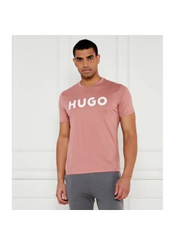HUGO T-shirt Dulivio | Regular Fit ze sklepu Gomez Fashion Store w kategorii T-shirty męskie - zdjęcie 184973565