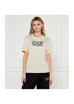 EA7 T-shirt | Relaxed fit ze sklepu Gomez Fashion Store w kategorii Bluzki damskie - zdjęcie 184973567