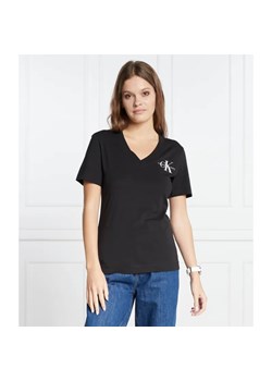 Calvin Klein Jeans T-shirt | Regular Fit ze sklepu Gomez Fashion Store w kategorii Bluzki damskie - zdjęcie 184973589