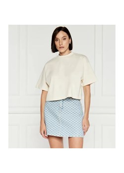Hugo Blue T-shirt | Oversize fit ze sklepu Gomez Fashion Store w kategorii Bluzki damskie - zdjęcie 184973748