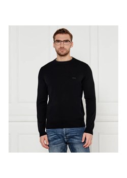 BOSS BLACK Wełniany sweter Ebacio | Regular Fit ze sklepu Gomez Fashion Store w kategorii Swetry męskie - zdjęcie 184973808