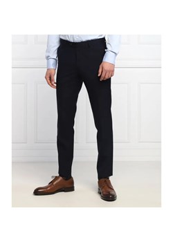 Oscar Jacobson Wełniane spodnie Denz | Slim Fit ze sklepu Gomez Fashion Store w kategorii Spodnie męskie - zdjęcie 184973875