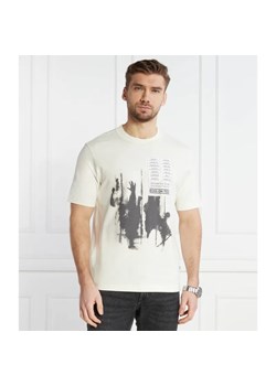 BOSS ORANGE T-shirt Te_Patchwork | Relaxed fit ze sklepu Gomez Fashion Store w kategorii T-shirty męskie - zdjęcie 184973996