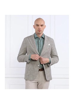 Oscar Jacobson Marynarka Ferry Patch | Slim Fit ze sklepu Gomez Fashion Store w kategorii Marynarki męskie - zdjęcie 184974158