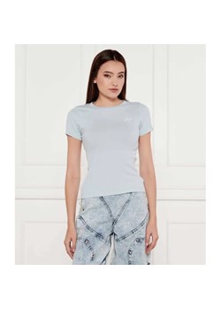 Guess Jeans T-shirt EMBRO | Slim Fit ze sklepu Gomez Fashion Store w kategorii Bluzki damskie - zdjęcie 184974188