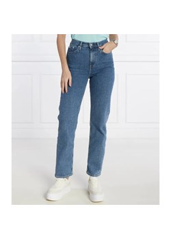 Calvin Klein Jeans Jeansy | Straight fit | high rise ze sklepu Gomez Fashion Store w kategorii Jeansy damskie - zdjęcie 184974385