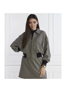 Tommy Hilfiger Bluza MINI CHECK BOMBER JACKET | Regular Fit ze sklepu Gomez Fashion Store w kategorii Bluzy damskie - zdjęcie 184974407