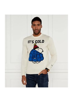 ST.Barth Sweter Heron ST. BARTH X PEANUTS | Regular Fit | z dodatkiem wełny i kaszmiru ze sklepu Gomez Fashion Store w kategorii Swetry męskie - zdjęcie 184974447