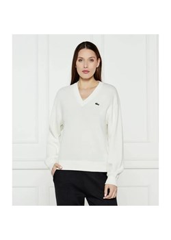 Lacoste Sweter | Regular Fit ze sklepu Gomez Fashion Store w kategorii Swetry damskie - zdjęcie 184974735
