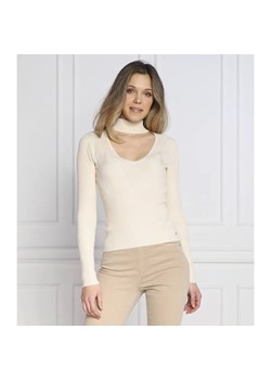 GUESS Sweter 1981 Ankle | Slim Fit ze sklepu Gomez Fashion Store w kategorii Swetry damskie - zdjęcie 184974799