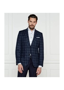 BOSS BLACK Wełniana marynarka H-Hutson-233 | Slim Fit | z dodatkiem lnu ze sklepu Gomez Fashion Store w kategorii Marynarki męskie - zdjęcie 184974806