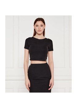 GUESS T-shirt PRISCA | Cropped Fit - id: GJ254W000036058 - marki Guess - 184974967 GUESS T-shirt PRISCA | Cropped Fit ze sklepu Gomez Fashion Store w kategorii Bluzki damskie - zdjęcie 184974967