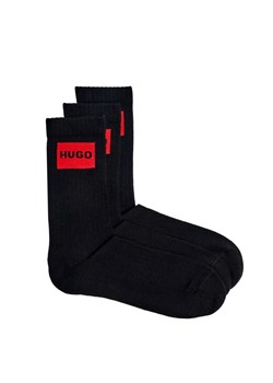 Hugo Bodywear Skarpety 3-pack 3P QS RIB LABEL CC ze sklepu Gomez Fashion Store w kategorii Skarpetki męskie - zdjęcie 184975069