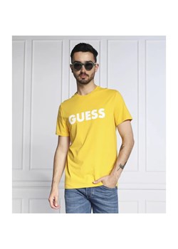 GUESS T-shirt LABYRINTH | Slim Fit ze sklepu Gomez Fashion Store w kategorii T-shirty męskie - zdjęcie 184975148