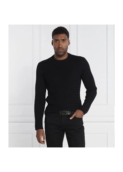 Emporio Armani Sweter | Regular Fit | z dodatkiem wełny ze sklepu Gomez Fashion Store w kategorii Swetry męskie - zdjęcie 184975427