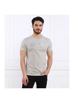 GUESS T-shirt SS BSC EMBROIDERED G | Slim Fit ze sklepu Gomez Fashion Store w kategorii T-shirty męskie - zdjęcie 184975428