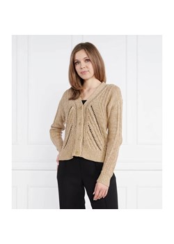 LAUREN RALPH LAUREN Kardigan | Regular Fit | z dodatkiem lnu ze sklepu Gomez Fashion Store w kategorii Swetry damskie - zdjęcie 184975456