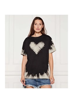 One Teaspoon T-shirt BEAMING HEART | Oversize fit ze sklepu Gomez Fashion Store w kategorii Bluzki damskie - zdjęcie 184975476
