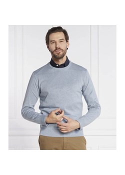 Hackett London Sweter | Regular Fit | z dodatkiem jedwabiu ze sklepu Gomez Fashion Store w kategorii Swetry męskie - zdjęcie 184975986