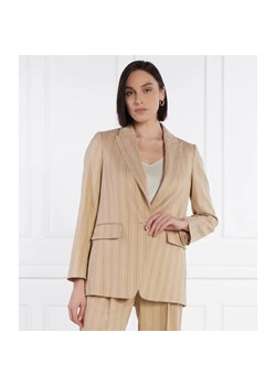 Marc Cain Marynarka | Slim Fit | z dodatkiem lnu ze sklepu Gomez Fashion Store w kategorii Marynarki damskie - zdjęcie 184976199