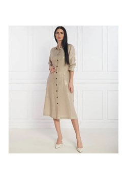 Marella SPORT Lniana sukienka BALIA ze sklepu Gomez Fashion Store w kategorii Sukienki - zdjęcie 184976455