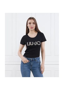 Liu Jo Beachwear T-shirt | Slim Fit ze sklepu Gomez Fashion Store w kategorii Bluzki damskie - zdjęcie 184976667