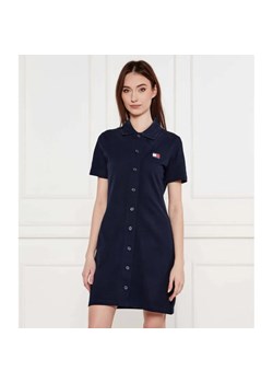 Tommy Jeans Sukienka BADGE | pique ze sklepu Gomez Fashion Store w kategorii Sukienki - zdjęcie 184977195