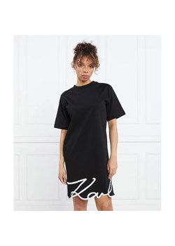 Karl Lagerfeld Sukienka karl signature hem dress ze sklepu Gomez Fashion Store w kategorii Sukienki - zdjęcie 184977569
