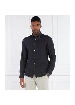Tommy Hilfiger Lniana koszula PIGMENT DYED | Regular Fit ze sklepu Gomez Fashion Store w kategorii Koszule męskie - zdjęcie 184978019