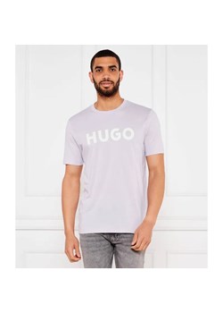 HUGO T-shirt Dulivio | Regular Fit ze sklepu Gomez Fashion Store w kategorii T-shirty męskie - zdjęcie 184978156