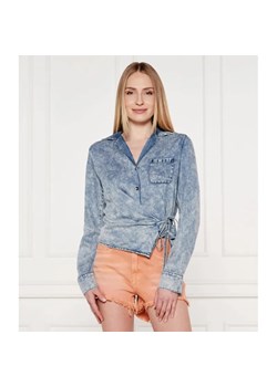 One Teaspoon Jeansowa koszula | Regular Fit ze sklepu Gomez Fashion Store w kategorii Koszule damskie - zdjęcie 184978425