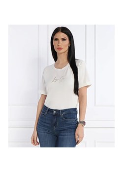 Liu Jo Sport T-shirt | Regular Fit ze sklepu Gomez Fashion Store w kategorii Bluzki damskie - zdjęcie 184978566