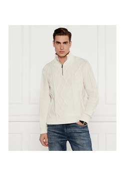 GUESS Sweter DIAMOND CABLE | Regular Fit | z dodatkiem wełny ze sklepu Gomez Fashion Store w kategorii Swetry męskie - zdjęcie 184978699