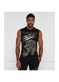 Plein Sport Tank top Lamina Tiger | Regular Fit ze sklepu Gomez Fashion Store w kategorii T-shirty męskie - zdjęcie 184979027