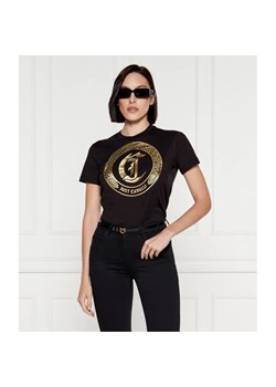 Just Cavalli T-shirt | Slim Fit ze sklepu Gomez Fashion Store w kategorii Bluzki damskie - zdjęcie 184979105
