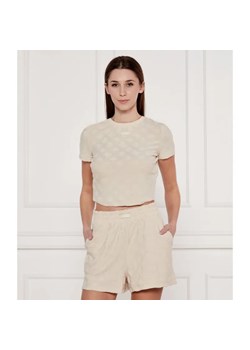 GUESS ACTIVE T-shirt PEONY | Cropped Fit ze sklepu Gomez Fashion Store w kategorii Bluzki damskie - zdjęcie 184979447