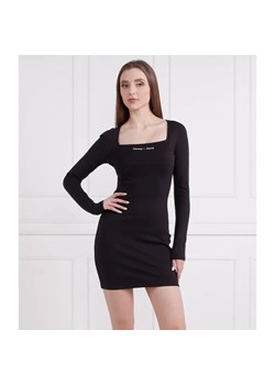 Tommy Jeans Sukienka TJW SERIF LINEAR LS BODYCON ze sklepu Gomez Fashion Store w kategorii Sukienki - zdjęcie 184979529