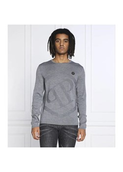 Philipp Plein Wełniany sweter | Slim Fit ze sklepu Gomez Fashion Store w kategorii Swetry męskie - zdjęcie 184979557