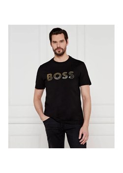 BOSS GREEN T-shirt TL Logo | Regular Fit | stretch ze sklepu Gomez Fashion Store w kategorii T-shirty męskie - zdjęcie 184979788