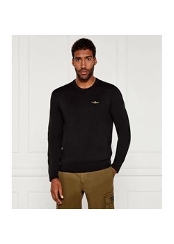 Aeronautica Militare Sweter | Regular Fit ze sklepu Gomez Fashion Store w kategorii Swetry męskie - zdjęcie 184979897