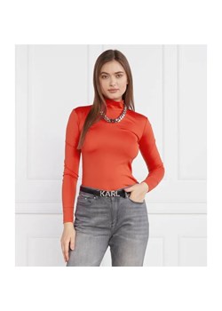 Karl Lagerfeld Golf stretch lslv | Regular Fit ze sklepu Gomez Fashion Store w kategorii Bluzki damskie - zdjęcie 184980028