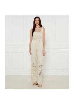 TWINSET Lniany kombinezon | Regular Fit ze sklepu Gomez Fashion Store w kategorii Kombinezony damskie - zdjęcie 184980088