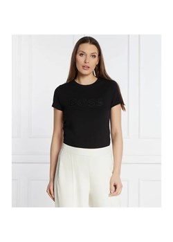 BOSS BLACK T-shirt Eventsa4 | Regular Fit ze sklepu Gomez Fashion Store w kategorii Bluzki damskie - zdjęcie 184980106