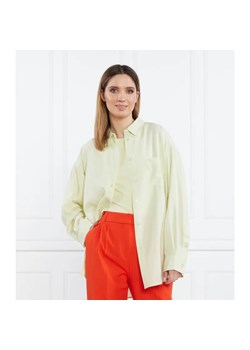 Samsøe Samsøe Koszula LUA | Relaxed fit | z dodatkiem lnu ze sklepu Gomez Fashion Store w kategorii Koszule damskie - zdjęcie 184980137
