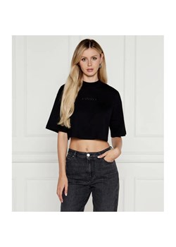 Pinko T-shirt | Cropped Fit ze sklepu Gomez Fashion Store w kategorii Bluzki damskie - zdjęcie 184980189
