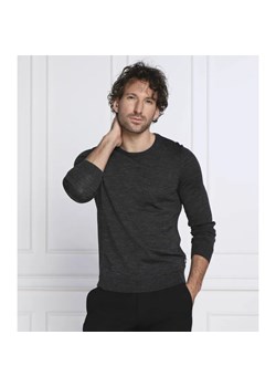BOSS BLACK Wełniany sweter Leno-P | Slim Fit ze sklepu Gomez Fashion Store w kategorii Swetry męskie - zdjęcie 184980289