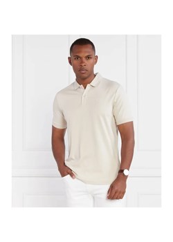 Calvin Klein Polo SMOOTH COTTON SLIM POLO | Slim Fit ze sklepu Gomez Fashion Store w kategorii T-shirty męskie - zdjęcie 184980318