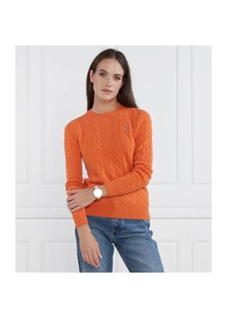 POLO RALPH LAUREN Wełniany sweter JULIANNA | Slim Fit | z dodatkiem kaszmiru ze sklepu Gomez Fashion Store w kategorii Swetry damskie - zdjęcie 184980356