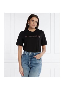 Patrizia Pepe T-shirt | Regular Fit ze sklepu Gomez Fashion Store w kategorii Bluzki damskie - zdjęcie 184980398